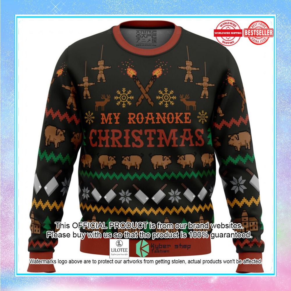 my roanoke christmas american horror story sweater christmas 1 388