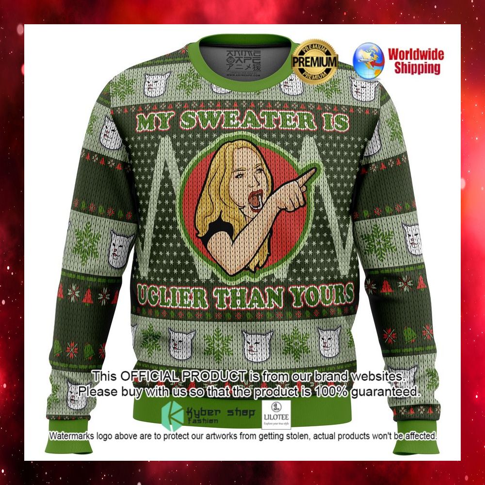 my sweater is uglier than yours meme christmas sweater 1 720