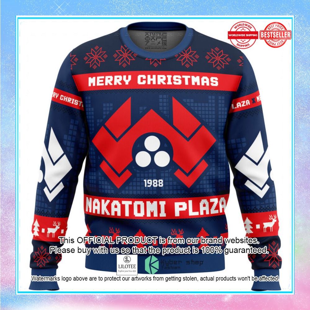 nakatomi plaza die hard christmas sweater 1 640
