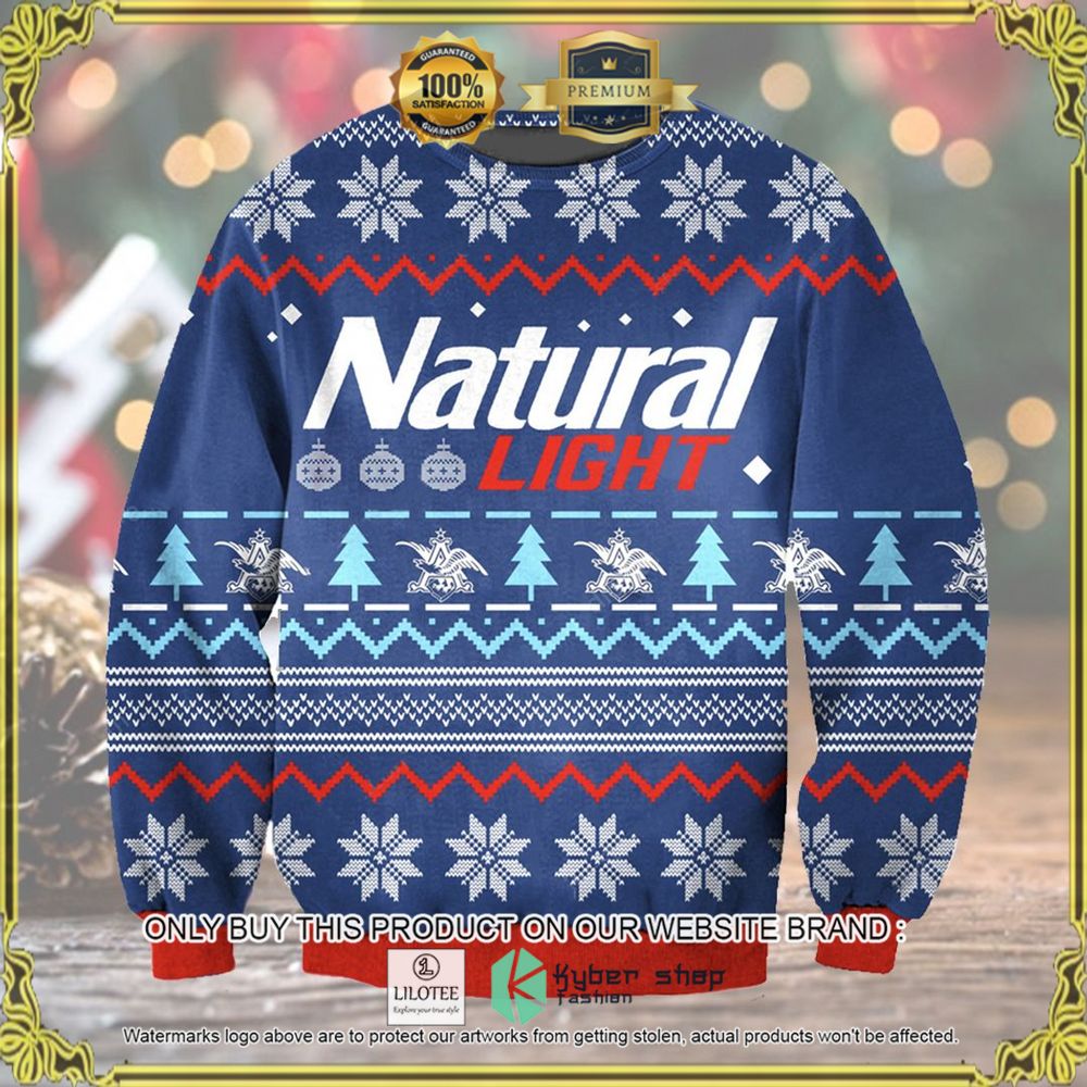 natural light knitted christmas sweater 1 80228