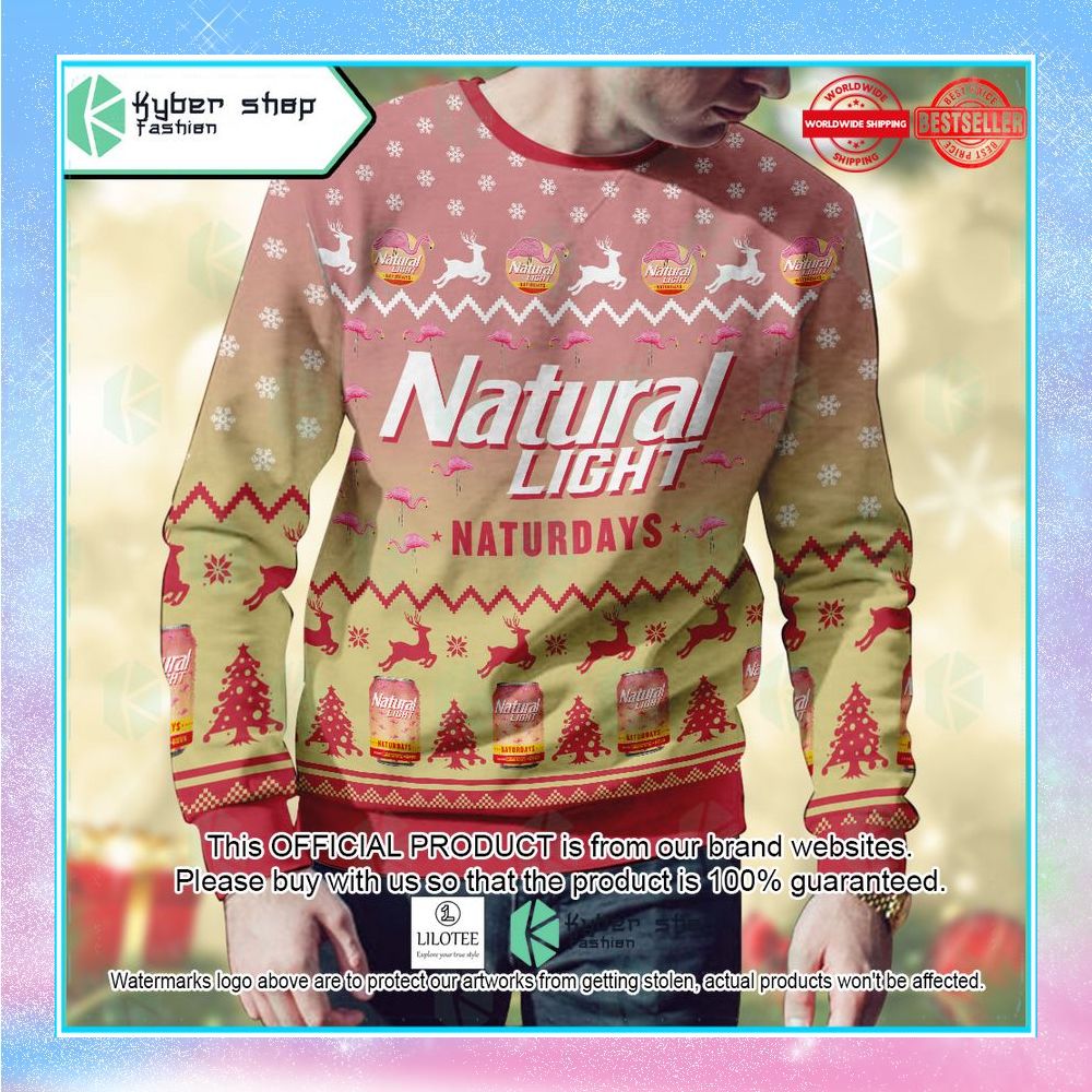 natural light naturdays pink christmas sweater 2 274