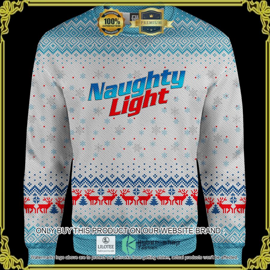 naughty light christmas sweater 1 81008