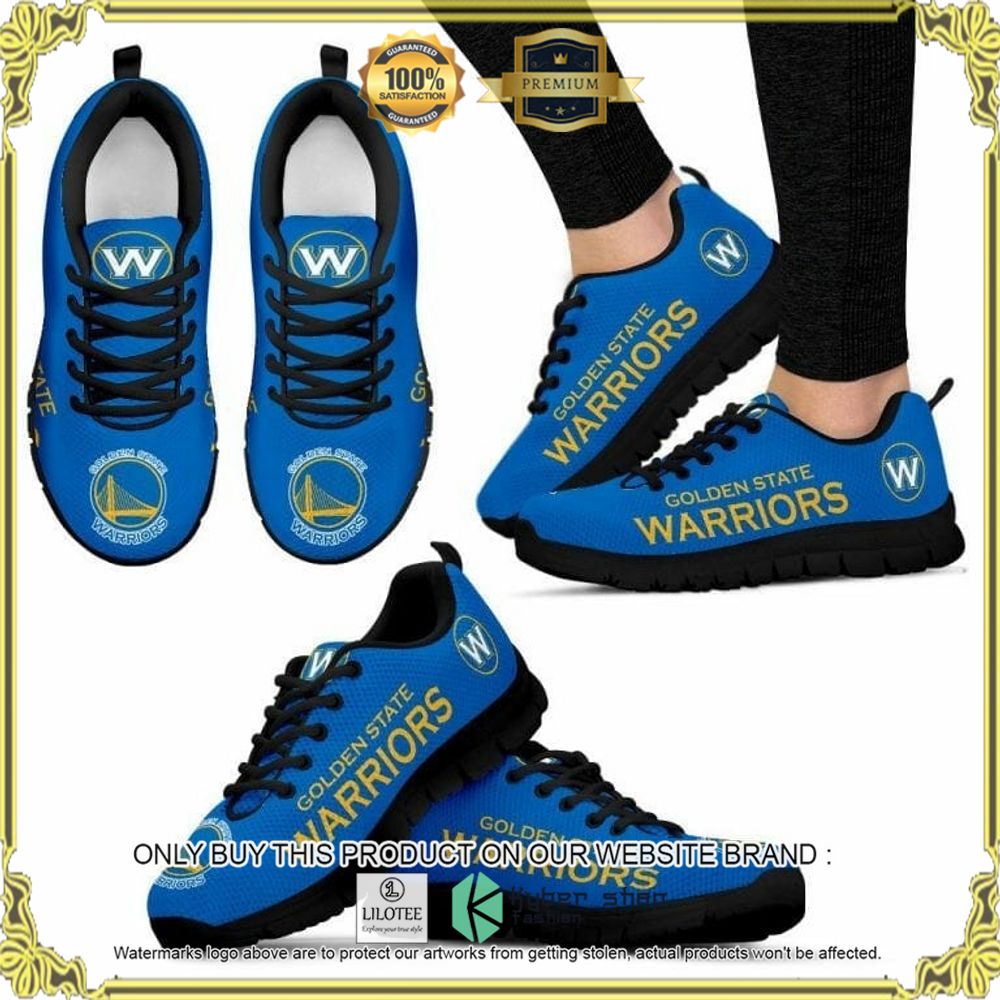 Alternative view of NBA Golden State Warriors Team Running Sneaker - LIMITED EDITION