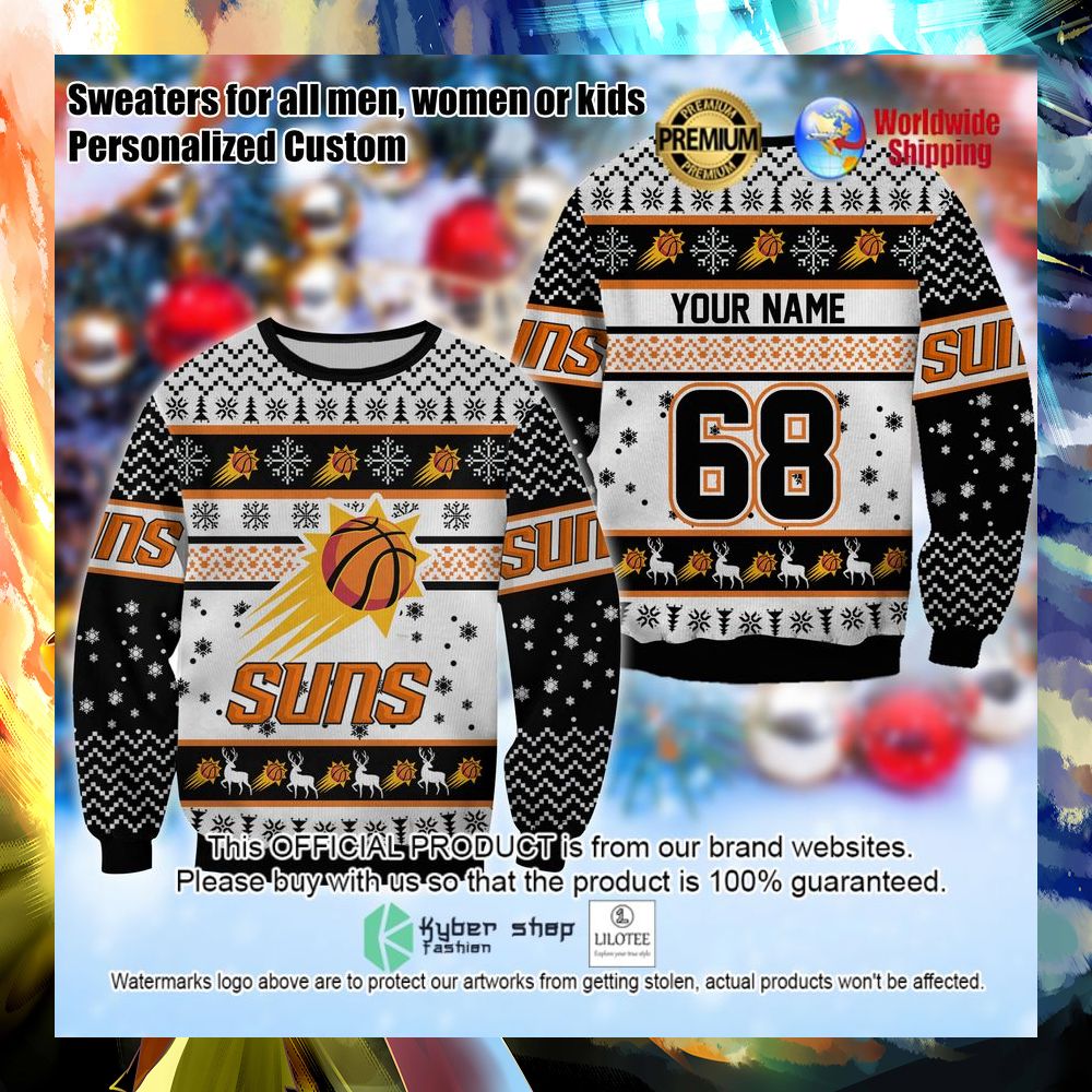 nba phoenix suns personalized christmas sweater 1 122