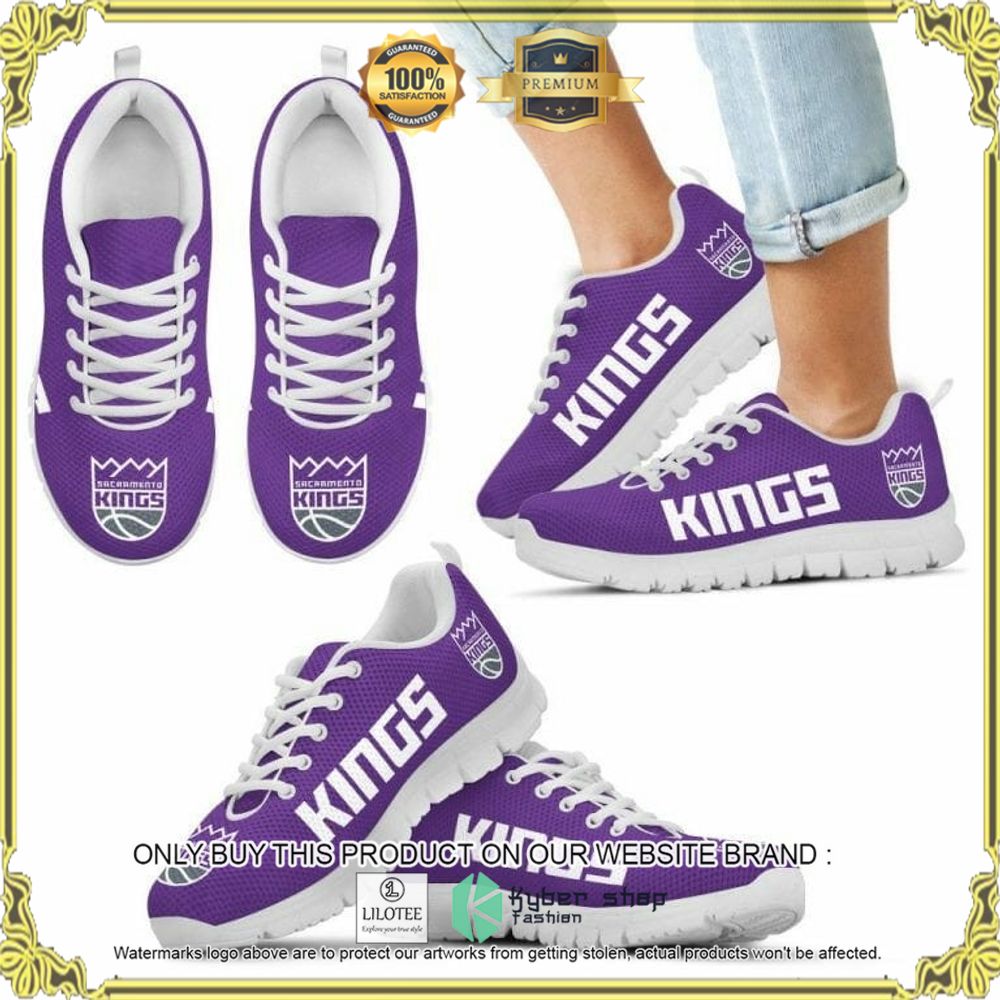 Alternative view of NBA Sacramento Kings Team Running Sneaker - LIMITED EDITION