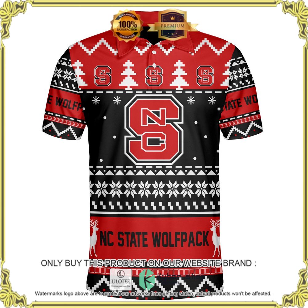 nc state wolfpack personalized sweater polo 1 52808