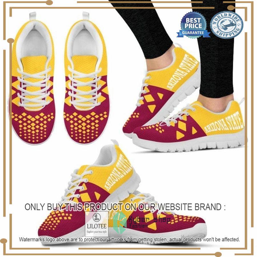 NCAA Arizona State Sun Devils Sneaker Shoes - LIMITED EDITION 3