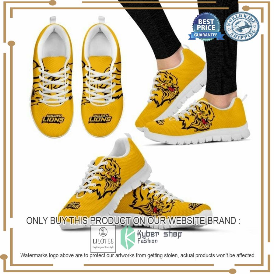 NCAA Arkansas-Pine Bluff Golden Lions Sneaker Shoes - LIMITED EDITION 5