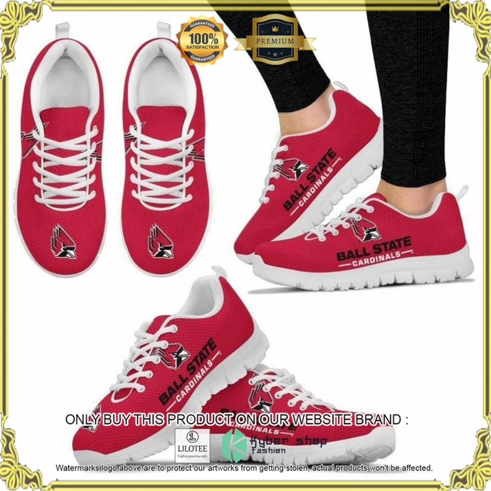 NCAA Ball State Cardinals Running Sneaker - LIMITED EDITION 4