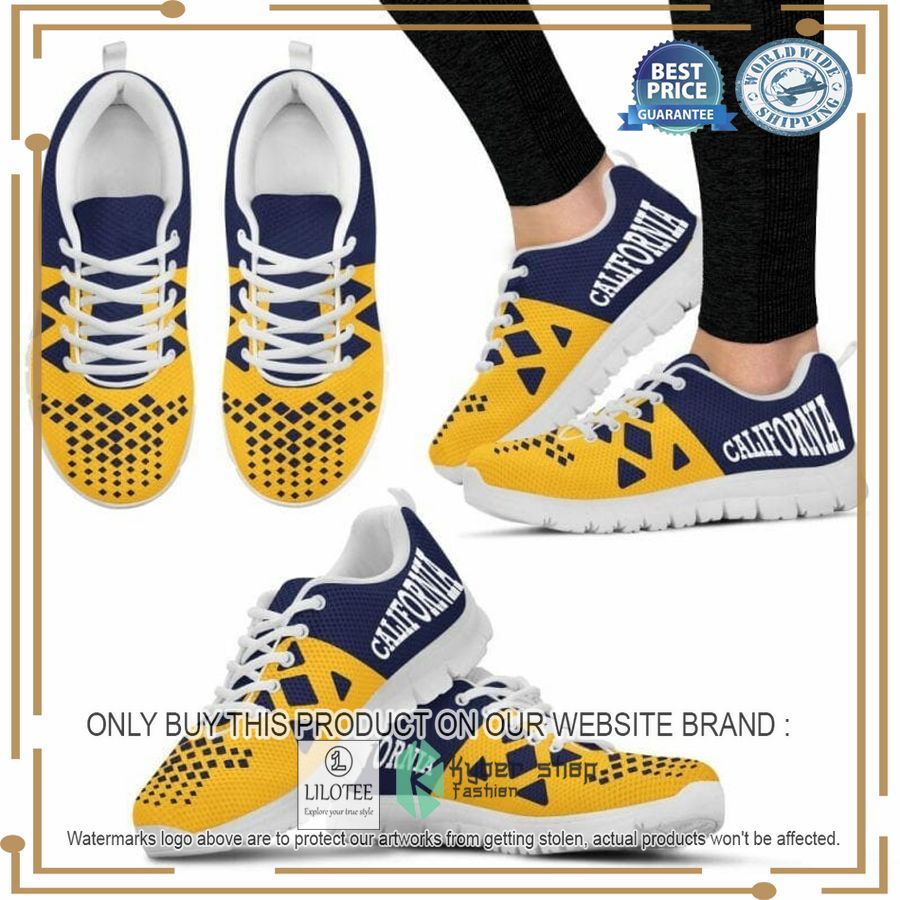 NCAA California Golden Bears Sneaker Shoes - LIMITED EDITION 2