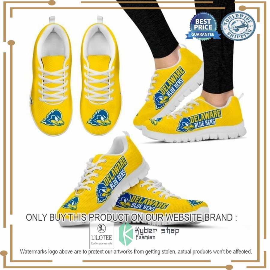 NCAA Delaware Fightin’ Blue Hens Sneaker Shoes - LIMITED EDITION 5