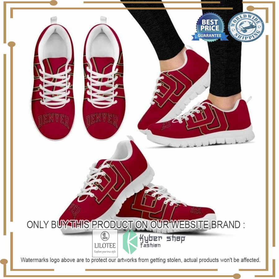 NCAA Denver Pioneers Sneaker Shoes - LIMITED EDITION 5
