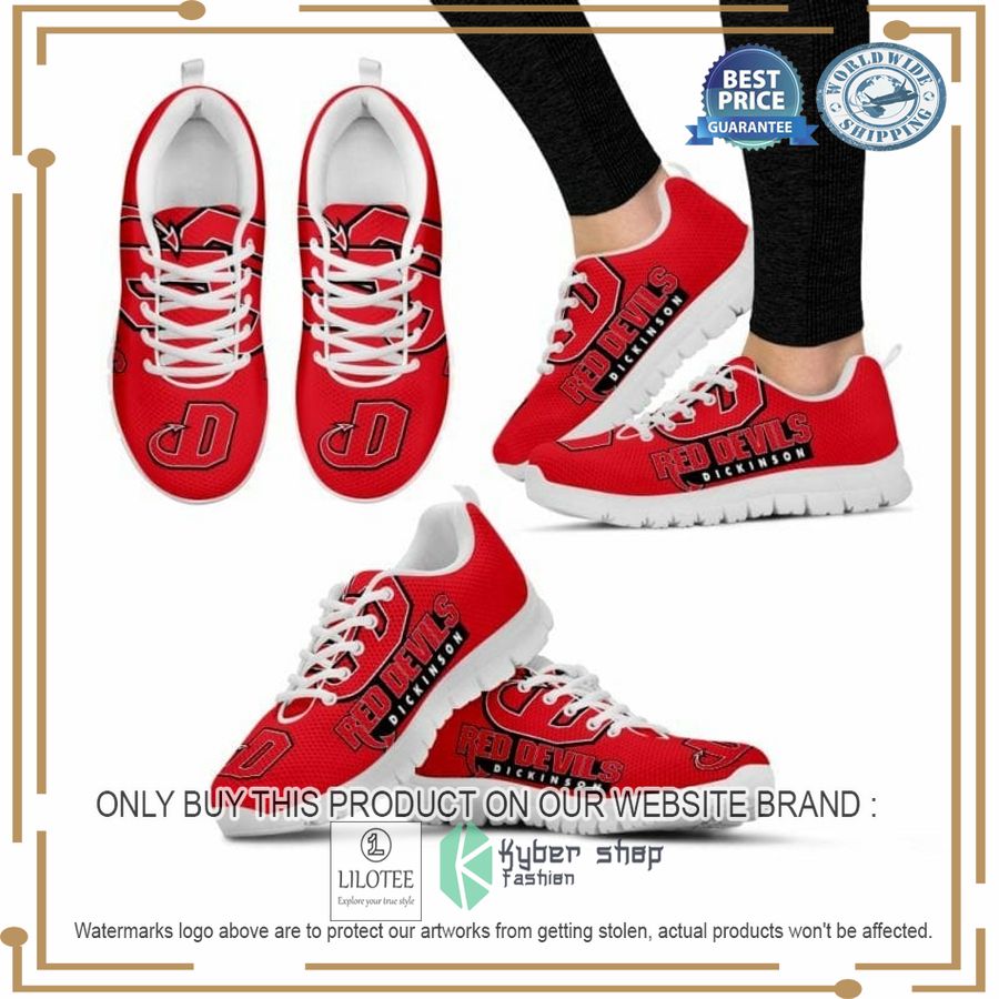 NCAA Dickinson College Red Devils Sneaker Shoes - LIMITED EDITION 4