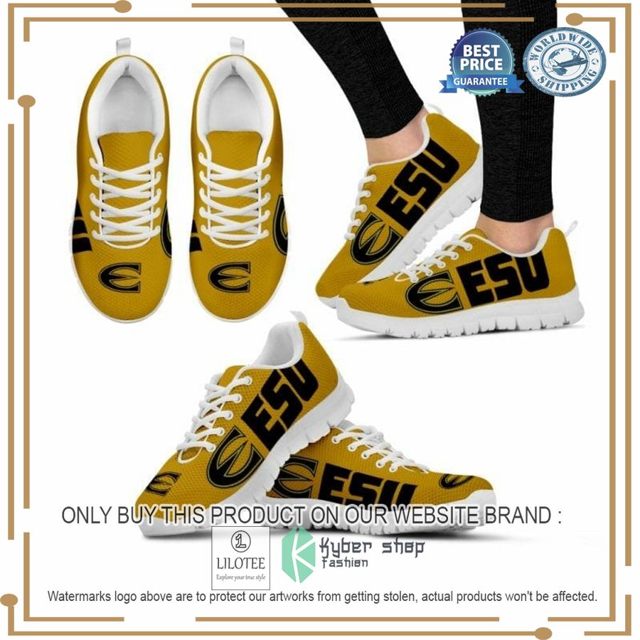 NCAA Emporia State Hornets Sneaker Shoes - LIMITED EDITION 4