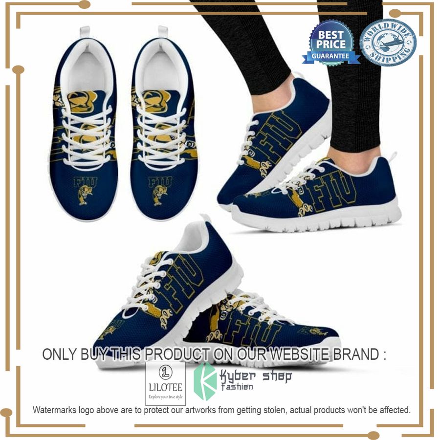 NCAA FIU Golden Panthers Sneaker Shoes - LIMITED EDITION 5
