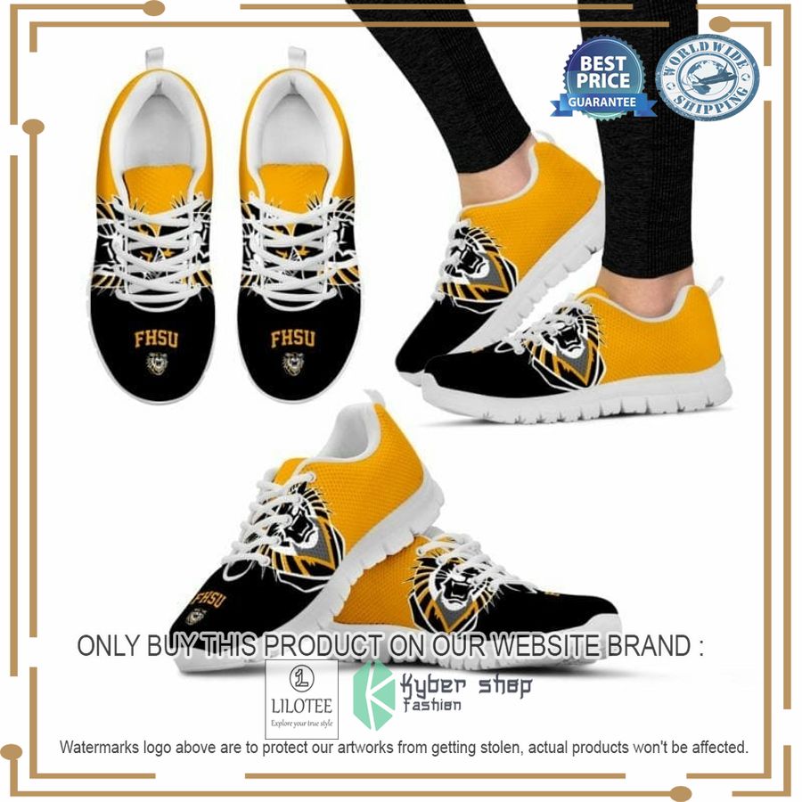 NCAA Fort Hays State Tigers Sneaker Shoes - LIMITED EDITION 5