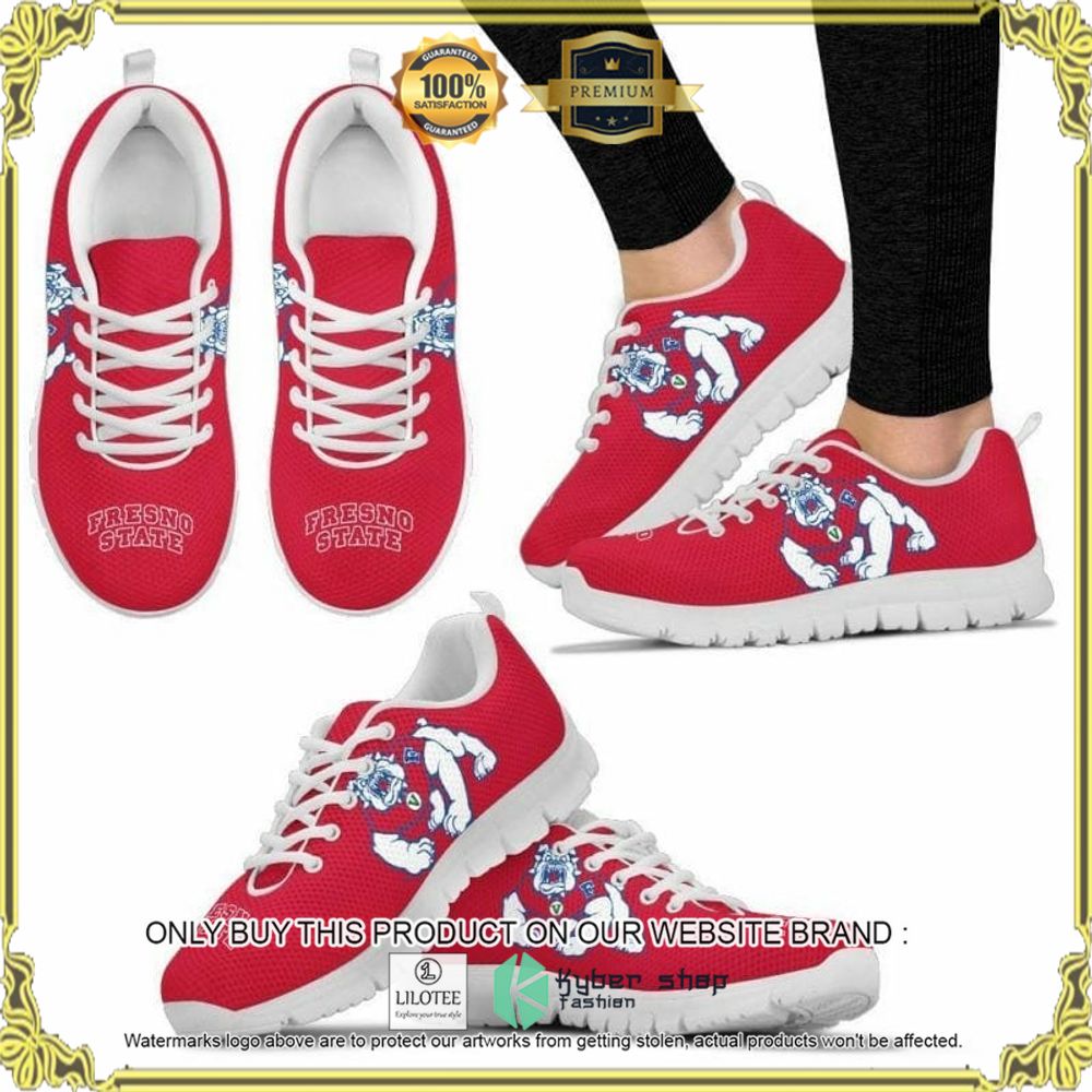 NCAA Fresno State Bulldogs Running Sneaker - LIMITED EDITION 5