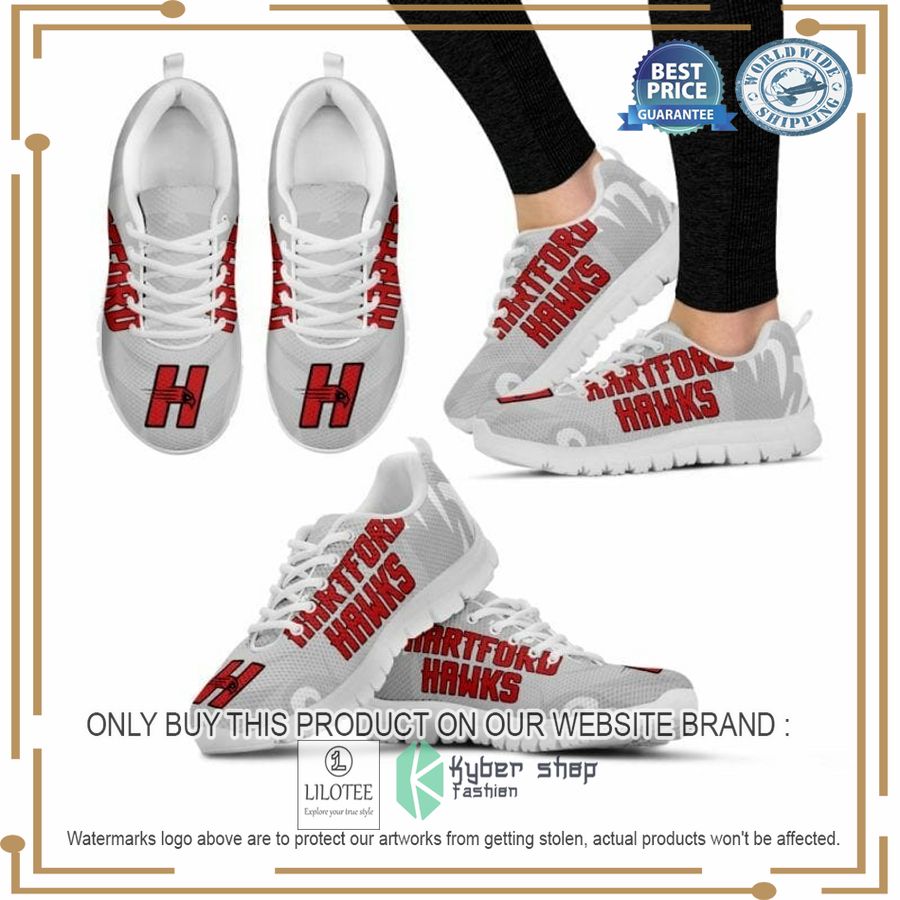 NCAA Hartford Hawks Sneaker Shoes - LIMITED EDITION 5