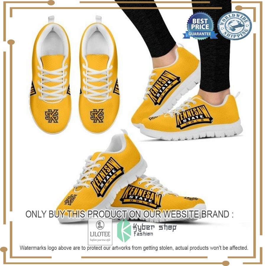 NCAA Kennesaw State Owls Sneaker Shoes - LIMITED EDITION 4
