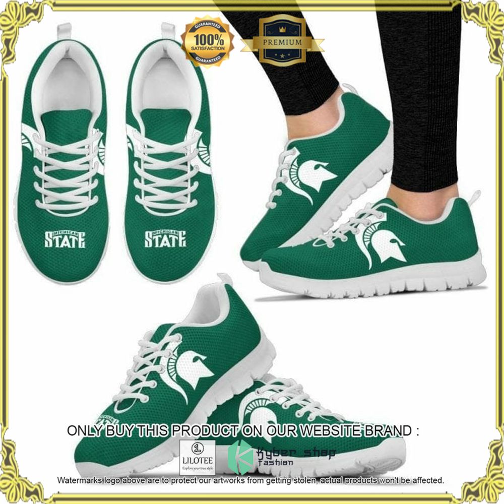 NCAA Michigan State Spartans Team Running Sneaker - LIMITED EDITION 4