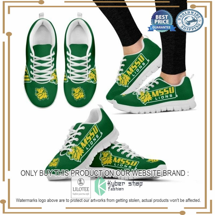 NCAA Missouri Southern State Lions Sneaker Shoes - LIMITED EDITION 4