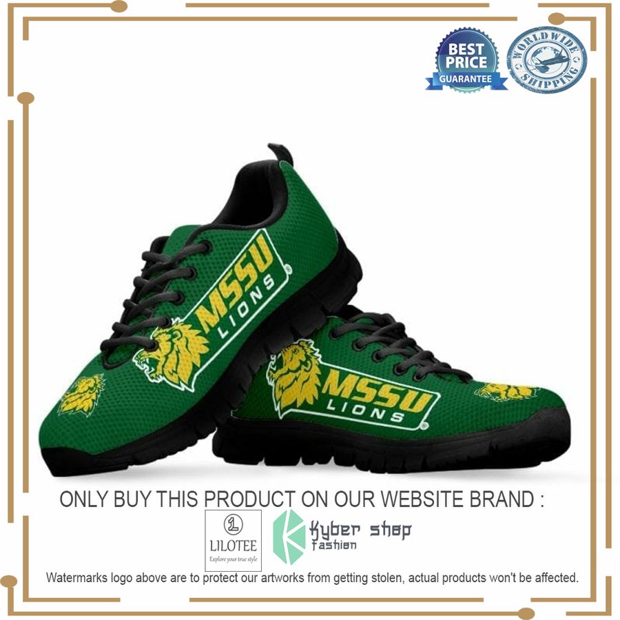 Alternative view of NCAA Missouri Southern State Lions Sneaker Shoes - LIMITED EDITION