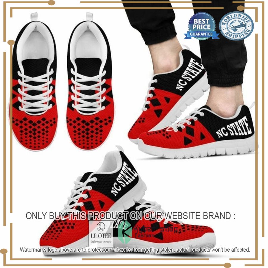 NCAA NC State Wolfpack Sneaker Shoes - LIMITED EDITION 3