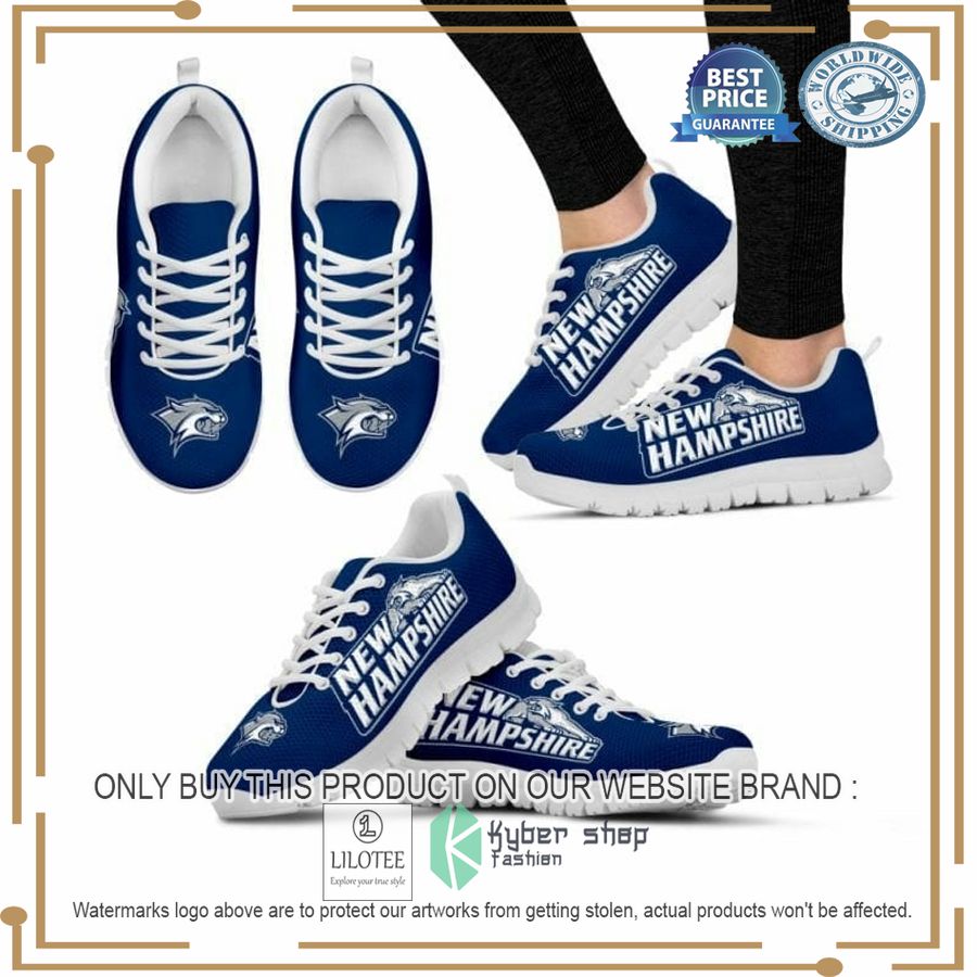 NCAA New Hampshire Wildcats Sneaker Shoes - LIMITED EDITION 4