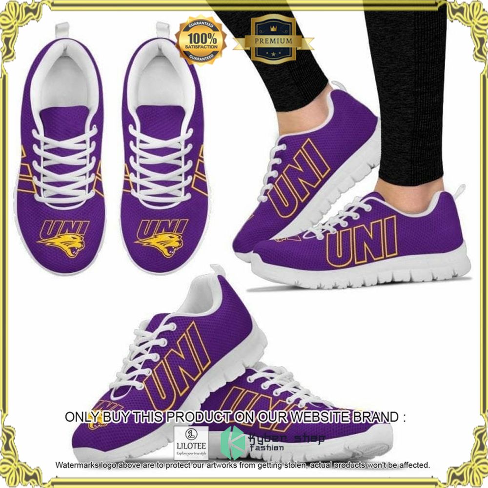 NCAA Northern Iowa Panthers Running Sneaker - LIMITED EDITION 4