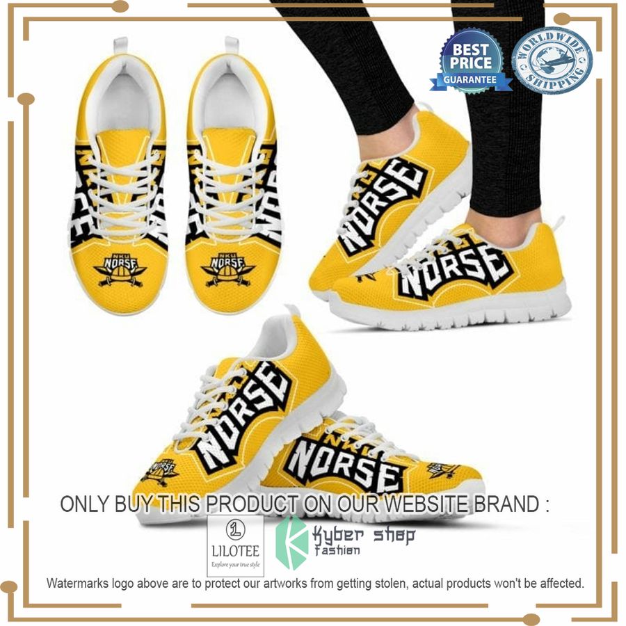 NCAA Northern Kentucky University Norse Sneaker Shoes - LIMITED EDITION 5