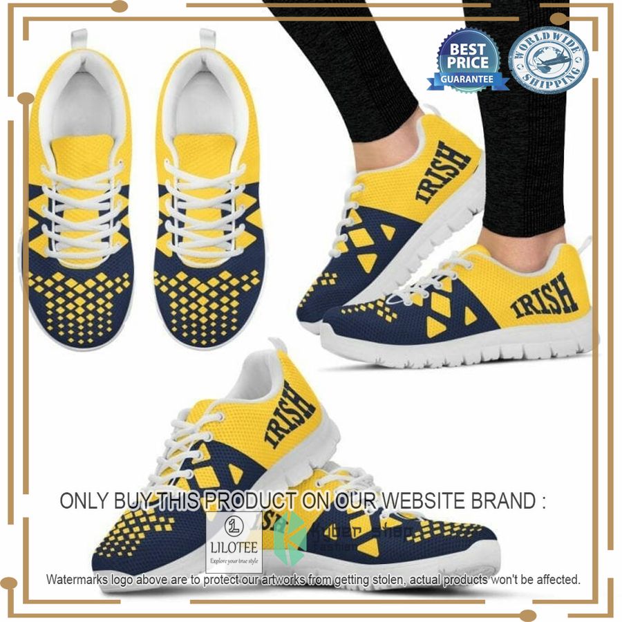 NCAA Notre Dame Fighting Irish Sneaker Shoes - LIMITED EDITION 3