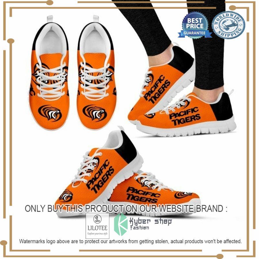 NCAA Pacific Tigers Sneaker Shoes - LIMITED EDITION 4
