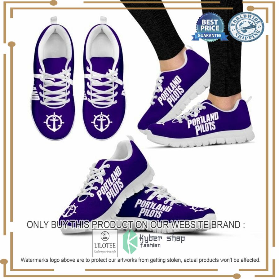 NCAA Portland Pilots Sneaker Shoes - LIMITED EDITION 5
