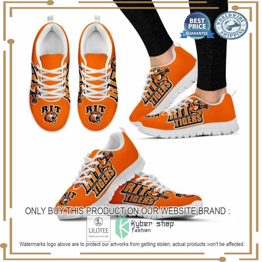 NCAA Rochester Institute of Technology Tigers Sneaker Shoes - LIMITED EDITION 5