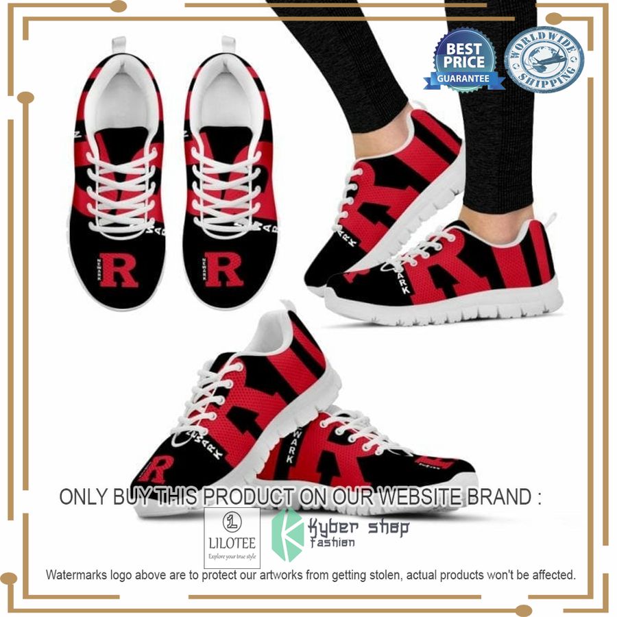 NCAA Rutgers Newark Scarlet Raiders Sneaker Shoes - LIMITED EDITION 4