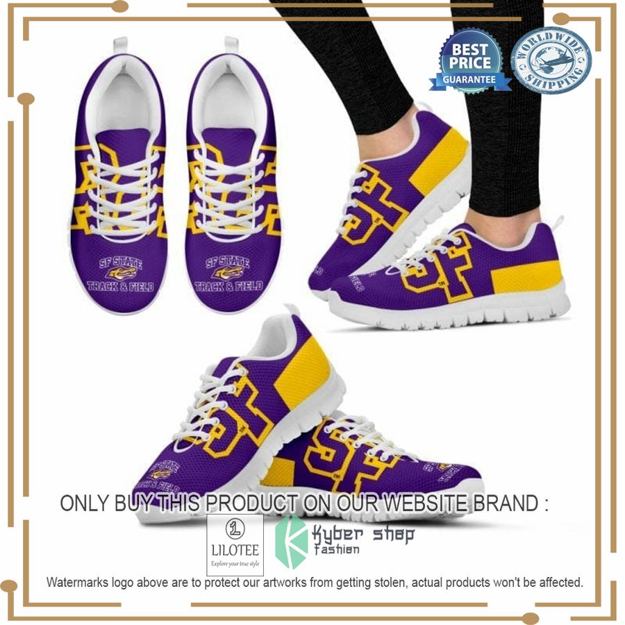 NCAA San Francisco State Gators Sneaker Shoes - LIMITED EDITION 4