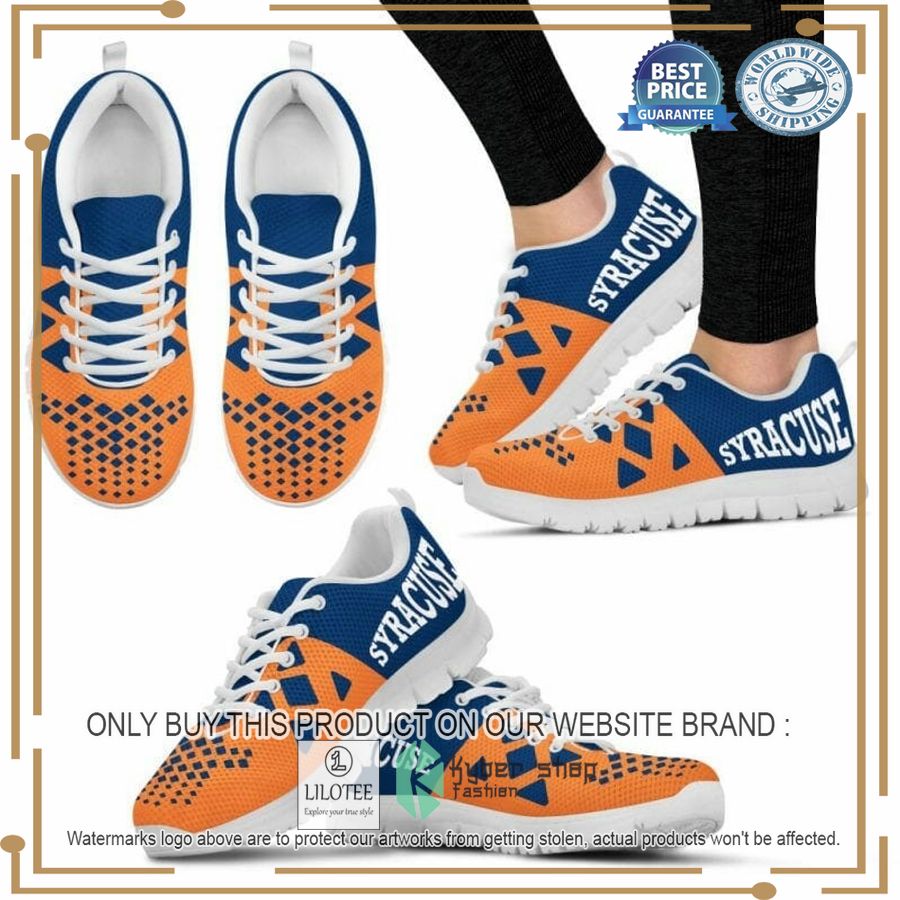 NCAA Syracuse Orange Sneaker Shoes - LIMITED EDITION 3