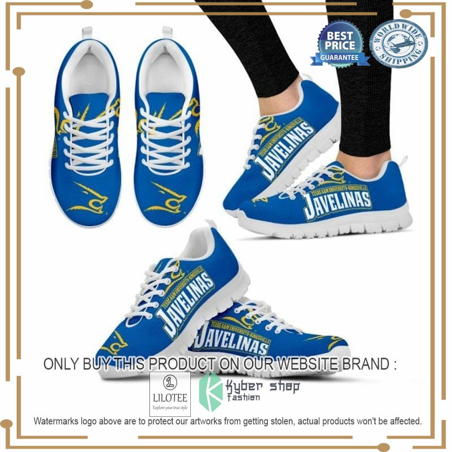 NCAA Texas A&M Kingsville Javelinas Sneaker Shoes - LIMITED EDITION 5