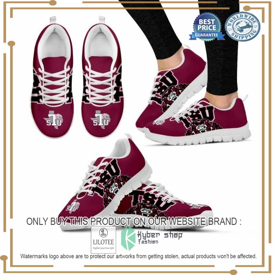 NCAA Texas Southern Tigers Sneaker Shoes - LIMITED EDITION 5
