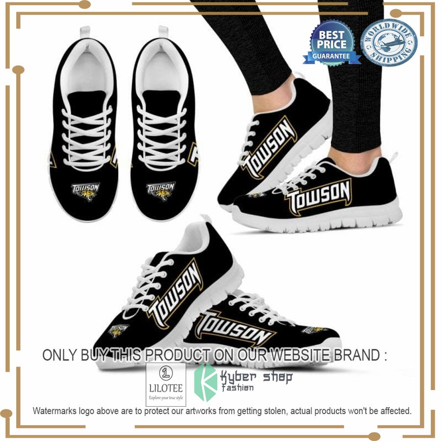 NCAA Towson Tigers Sneaker Shoes - LIMITED EDITION 4