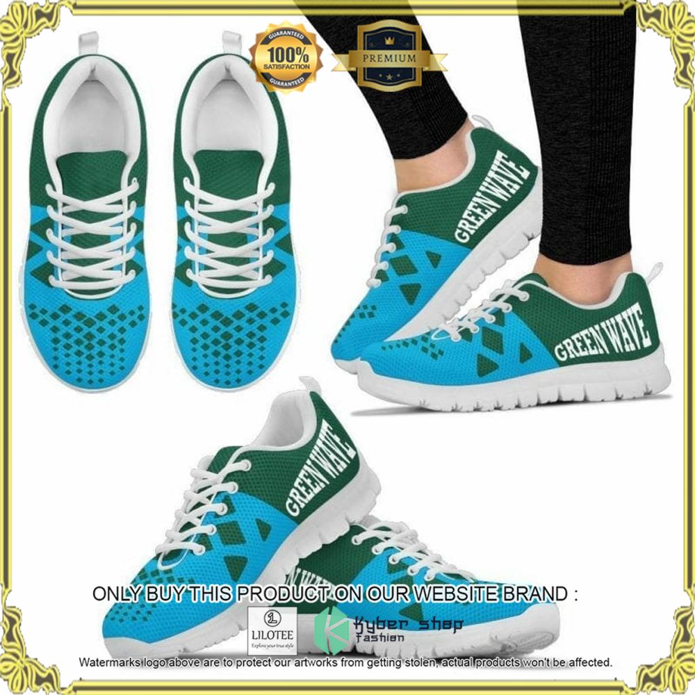 NCAA Tulane Green Wave Running Sneaker - LIMITED EDITION 5