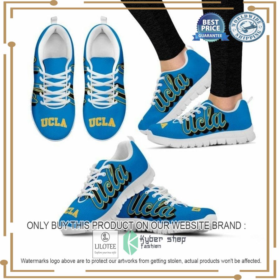 NCAA UCLA Bruins blue Sneaker Shoes - LIMITED EDITION 2
