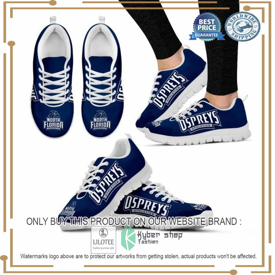 NCAA UNF Ospreys Sneaker Shoes - LIMITED EDITION 5