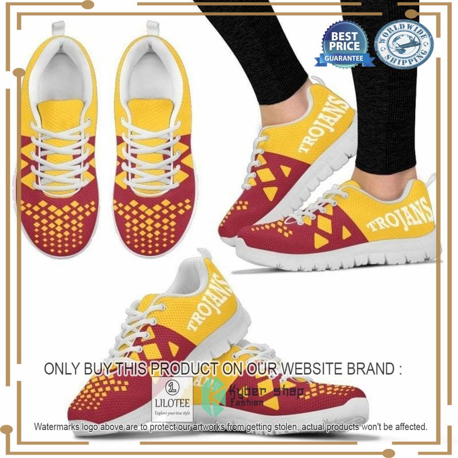 NCAA USC Trojans Sneaker Shoes - LIMITED EDITION 8