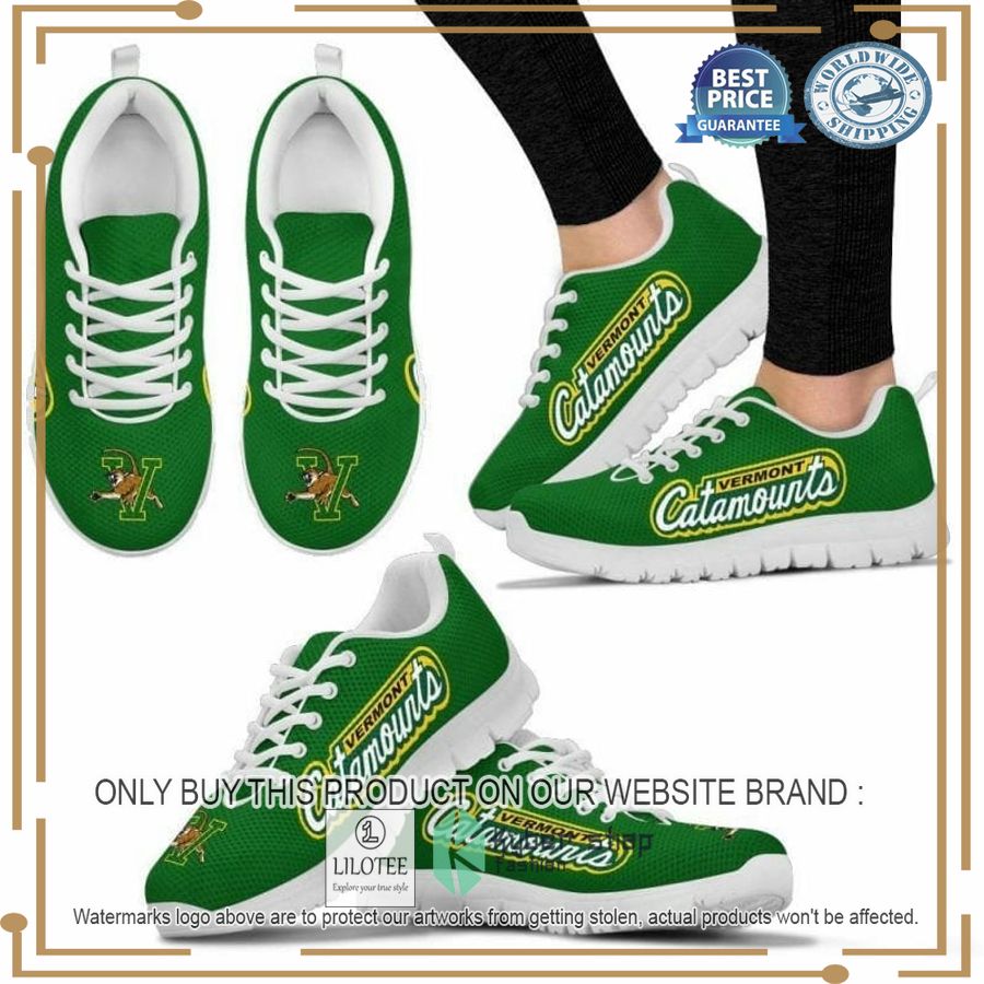 NCAA Vermont Catamounts Sneaker Shoes - LIMITED EDITION 9