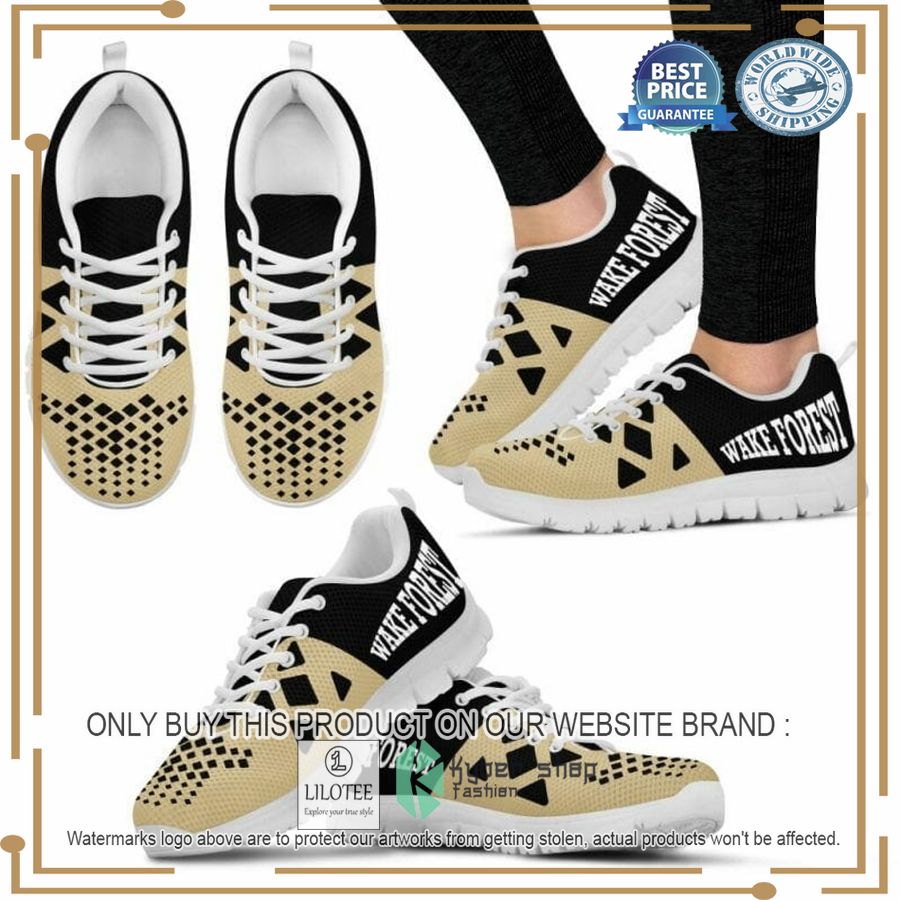NCAA Wake Forest Demon Deacons Sneaker Shoes - LIMITED EDITION 5