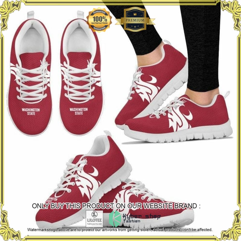 NCAA Washington State Cougars Running Sneaker - LIMITED EDITION 5