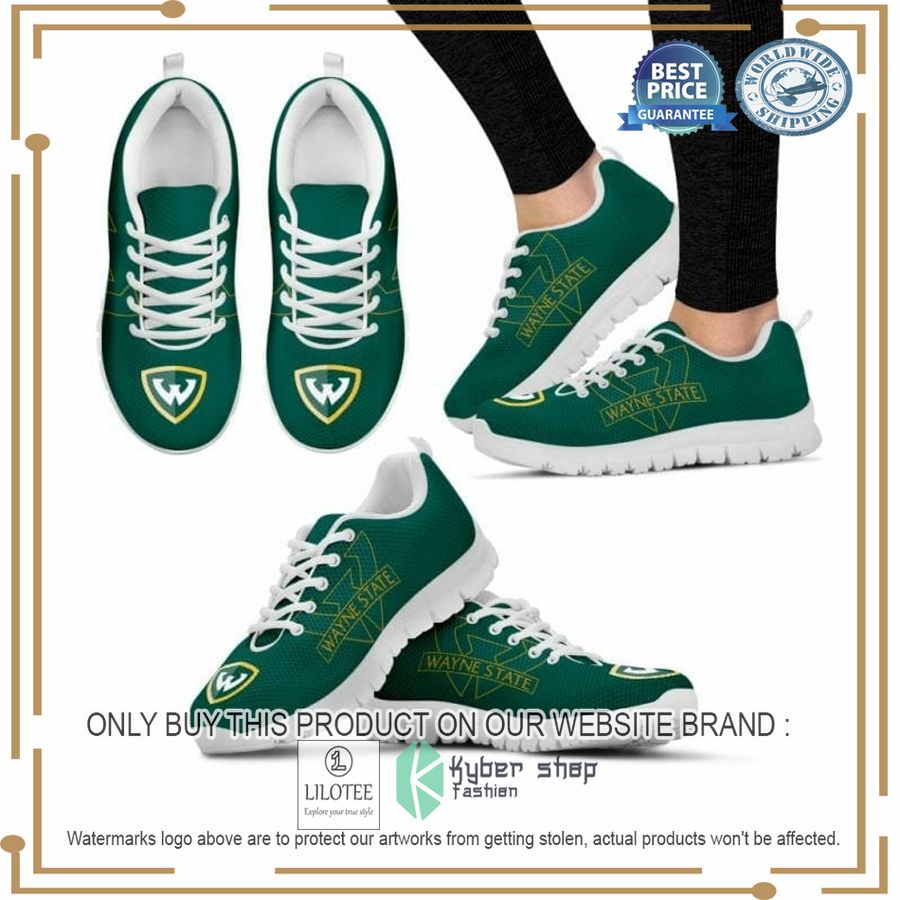 NCAA Wayne State Warriors Sneaker Shoes - LIMITED EDITION 4