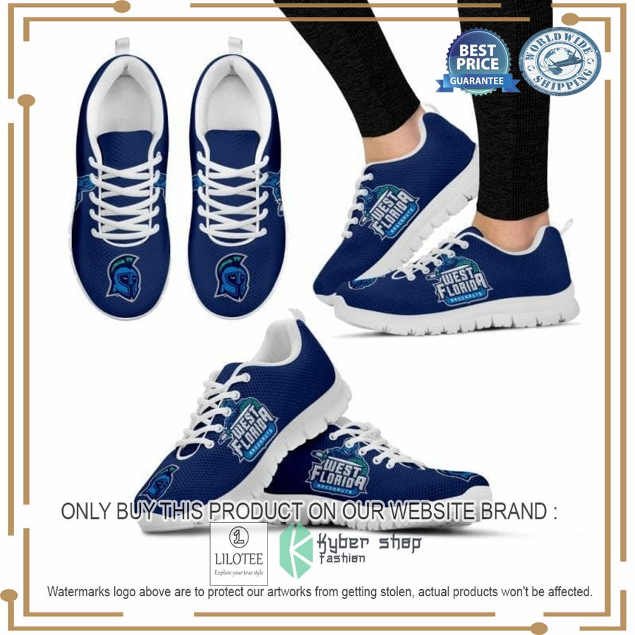 NCAA West Florida Argonauts Sneaker Shoes - LIMITED EDITION 4