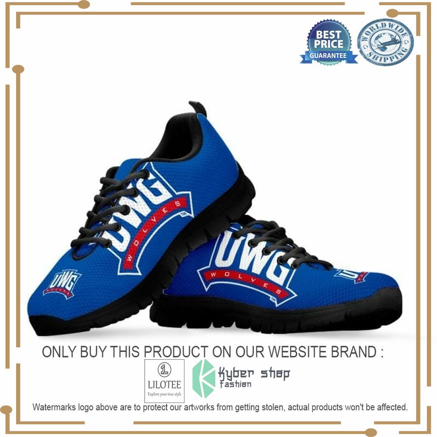 Alternative view of NCAA West Georgia Wolves Sneaker Shoes - LIMITED EDITION